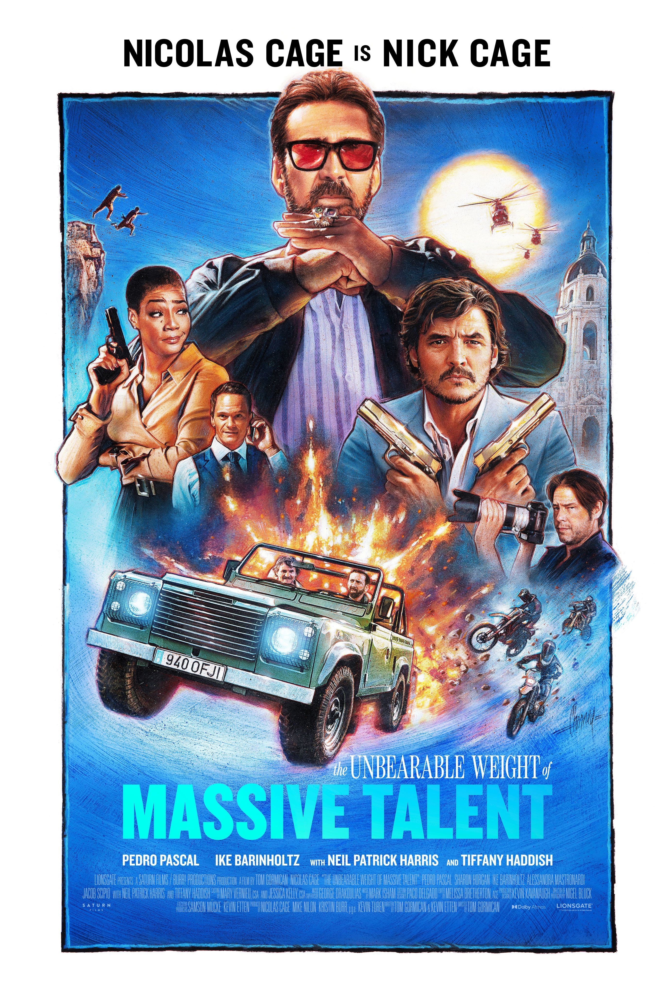 The Unbearable Weight of Massive Talent (2022) Tamil [Voice Over] Dubbed CAMRip download full movie